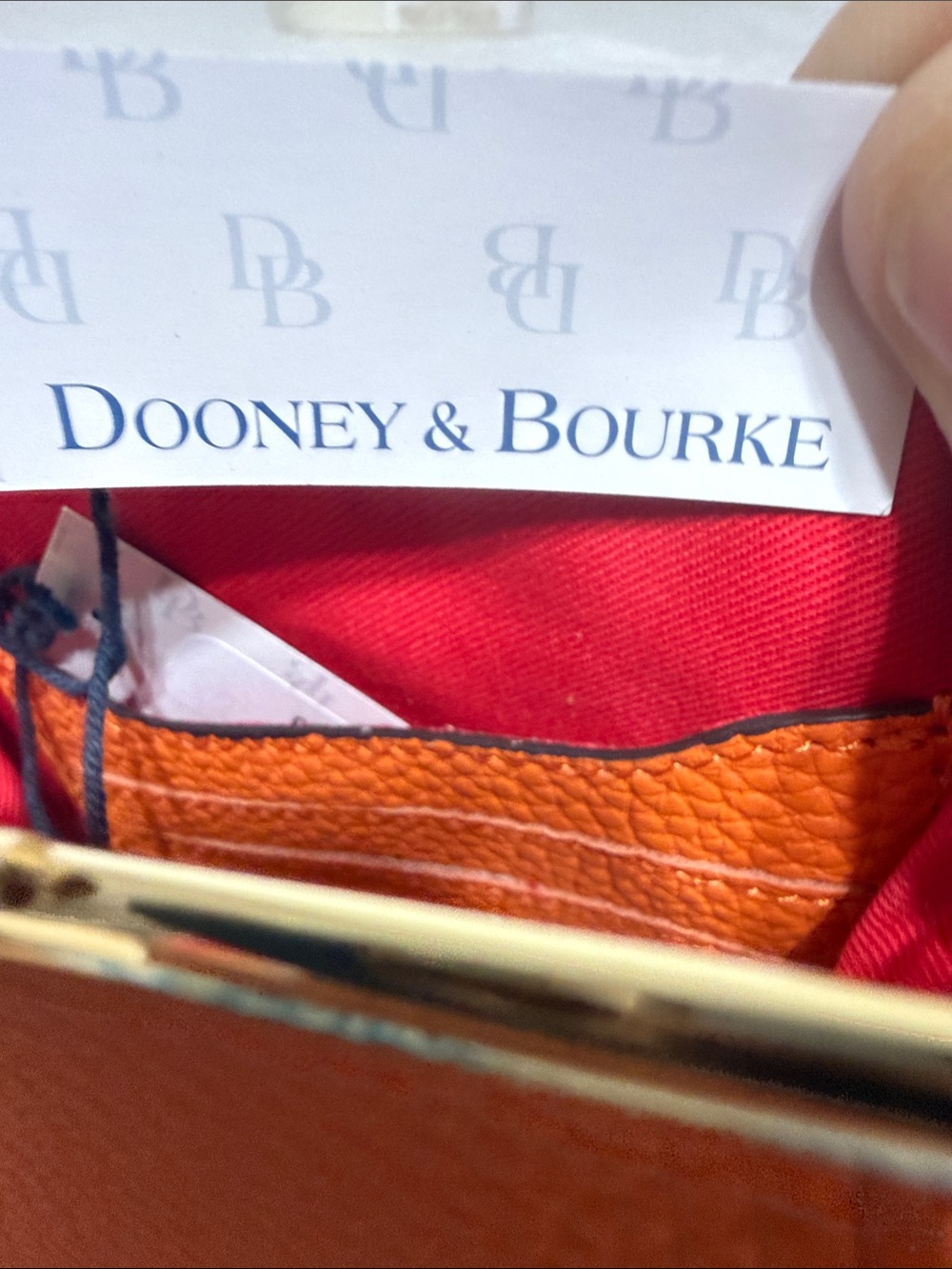 Dooney & Bourke Kiss-lock purse ! - Picture 4 of 5